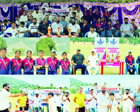 Bhaderwah Cricket Academy organizes U-14 Exposure Series to promote cricket in Bhaderwah