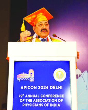 Dr. Jitendra Singh, Chief Guest for 35th Convocation ceremony of APICON 2024