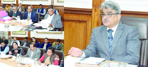 CS takes appraisal of issues confronting J&K Universities