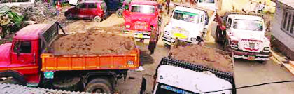 Five Vehicles seized for illegal mining: Police
