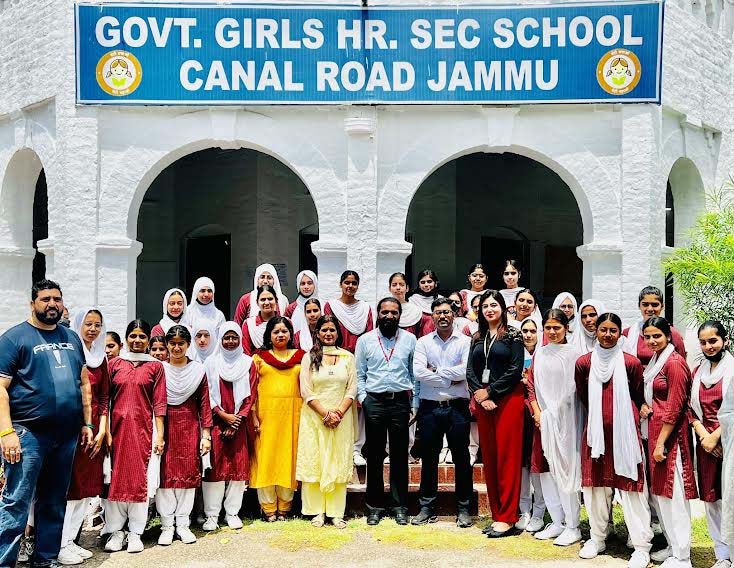 AIIMS Jammu raised awareness about Mental Health among students at GHSS, Canal Road, Jammu