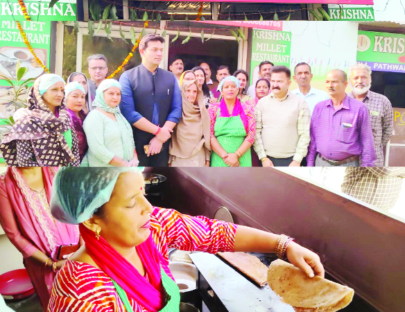 DC Kathua inaugurates maiden Millet Restaurant under HADP