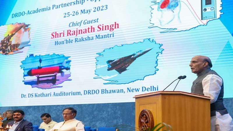 Raksha Mantri says technologically advanced military is crucial to protect the interests of the country