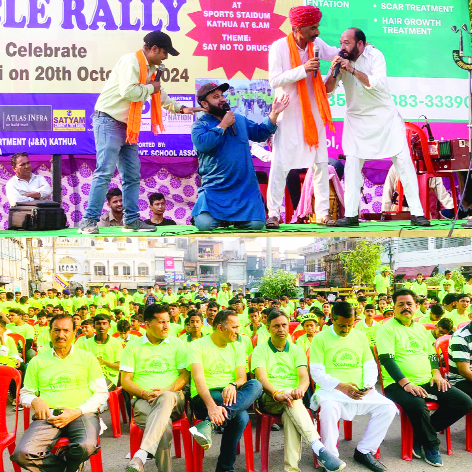 Nukkad Natak by DIPR Kathua spreads awareness about hazards of drug addiction