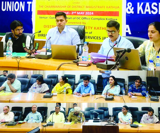 DLCC reviews implementation of NTCP in Kathua District