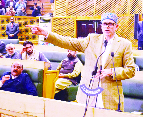 Omar calls resolution for J&K’s special status, statehood restoration historic