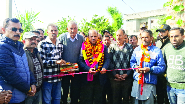 Manyal and DDC Samba kick start Development Projects in Nathwal and Katli