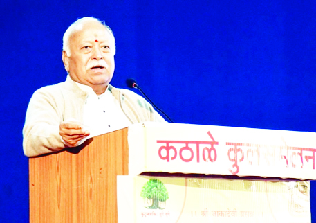 Every couple should produce at least 3 kids, says Bhagwat