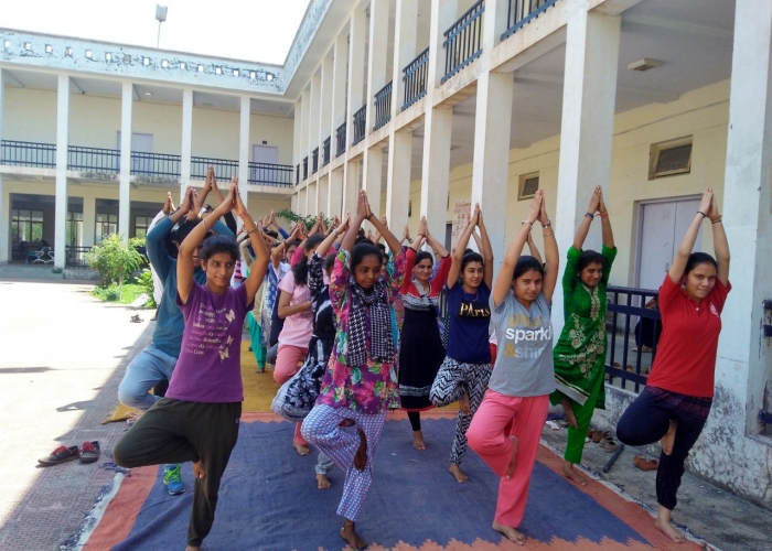 International Yoga day Celebration In GDC BIllawar