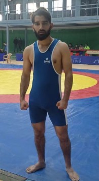 Mr. Adrees Ahmed, also won the first match of Wrestling in 65 Kg weight category in the inter-collegiate tournament organised by the University of Jammu.