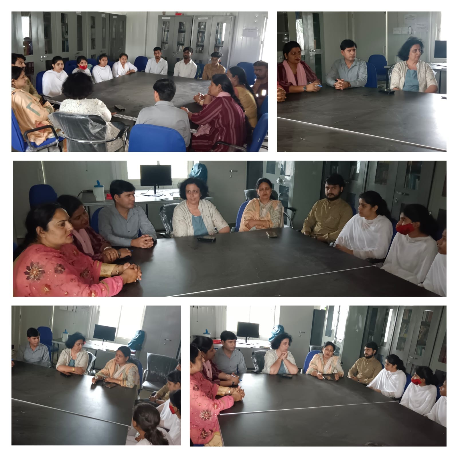The National Service Scheme (NSS) Unit-Prabha, Government Degree College Ramgarh, organized a Group Discussion on Anti-Tobacco Day 