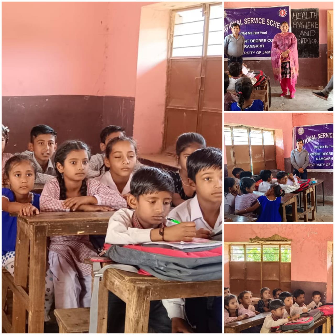 The NSS unit Prabha, Government Degree College Ramgarh conducted an Awareness Session