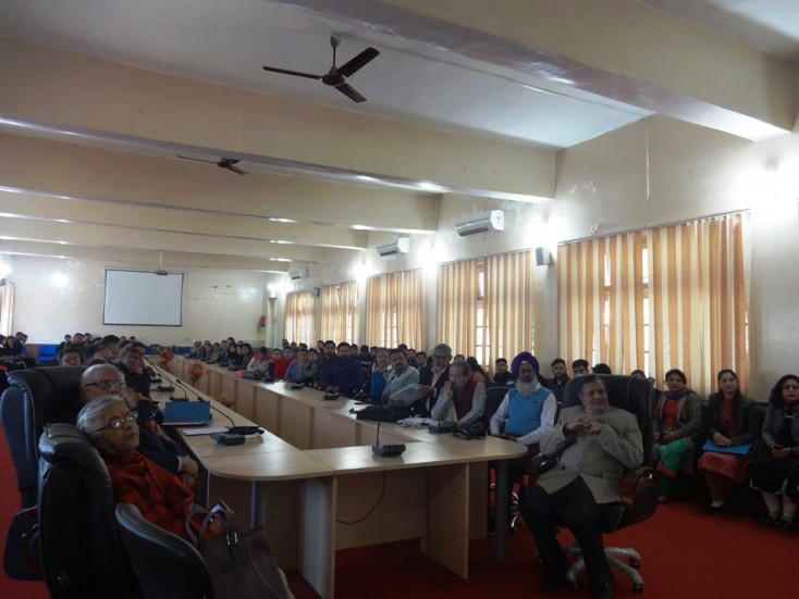 Hindi Poetry Competition held at GDC Udhampur